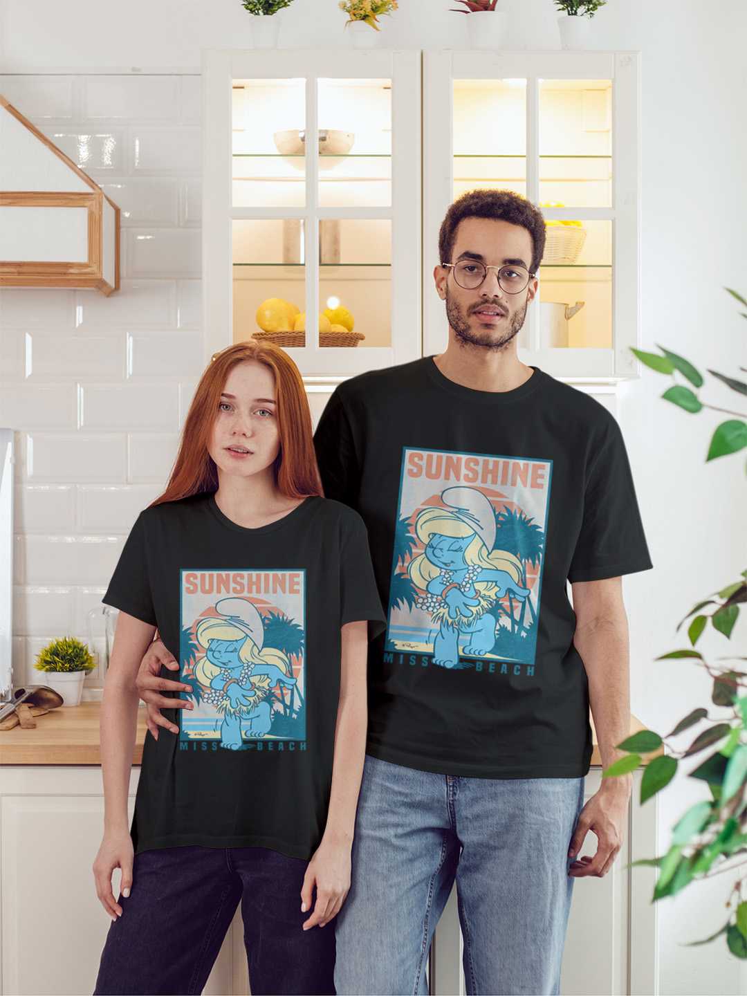 Miss Beach Sunshine Regular Graphic Tee