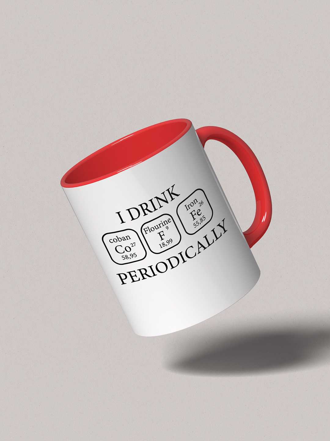 I DRINK PERIODORICALLY Graphic Printed Ceramic Mug