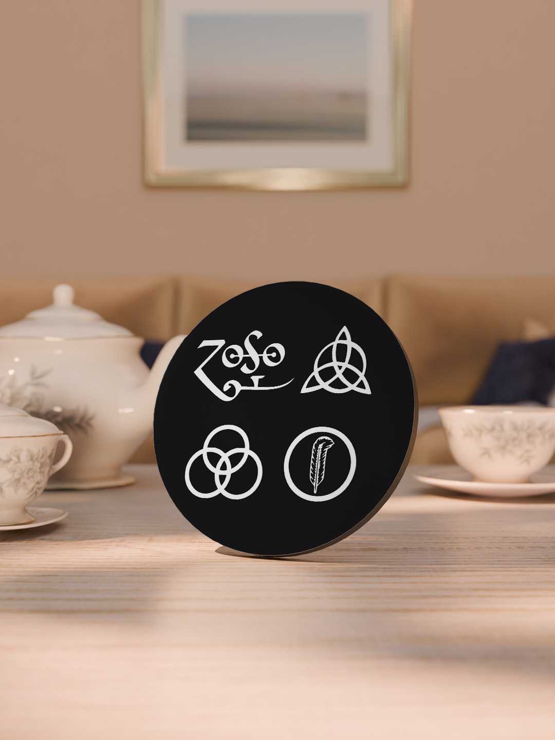Led Zeppelin Graphic Coasters - Pack of 6