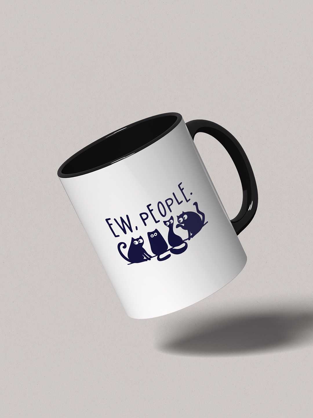Ew People Graphic Printed Ceramic Mug