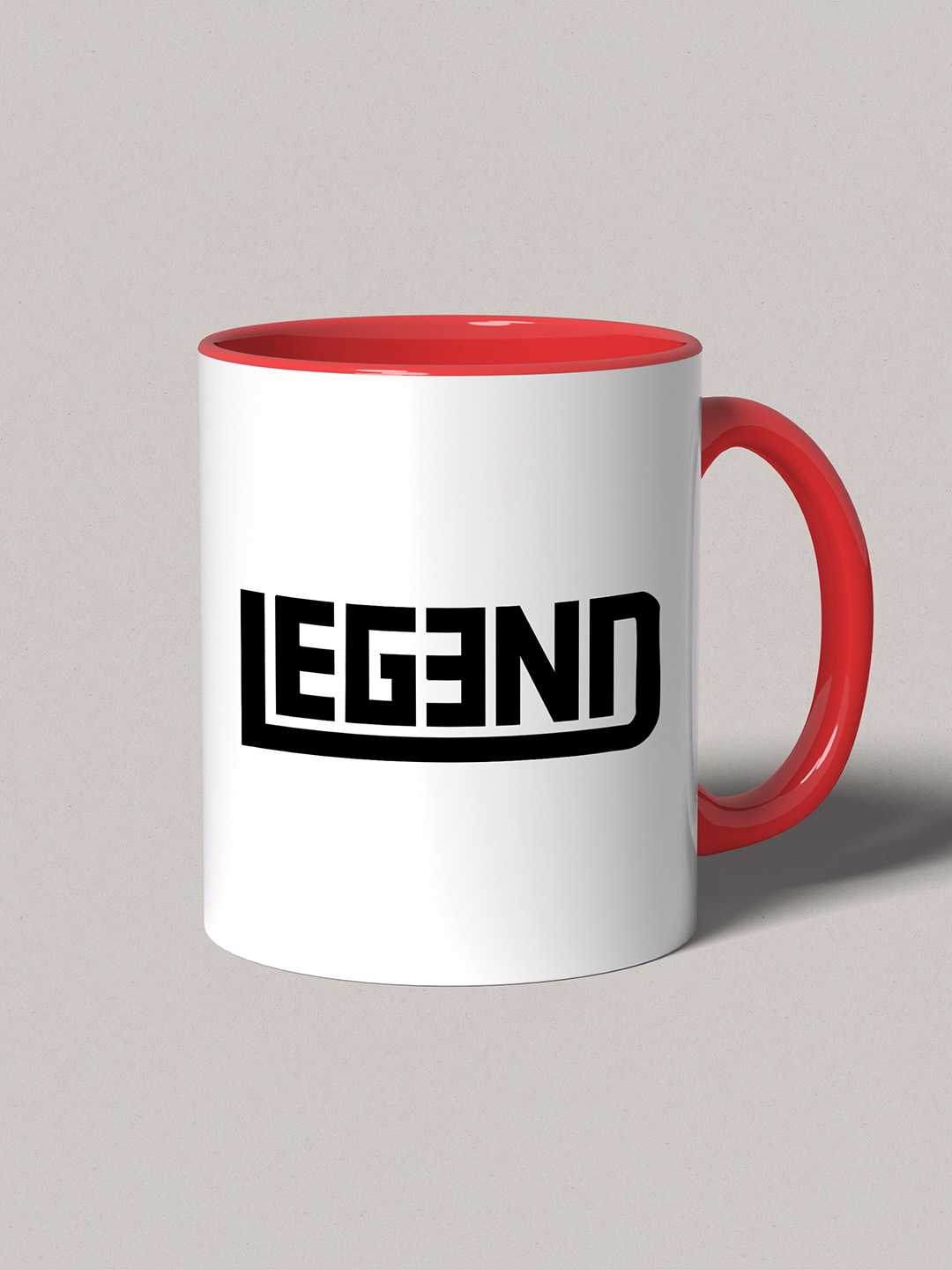 LEGEND Graphic Printed Ceramic Mug