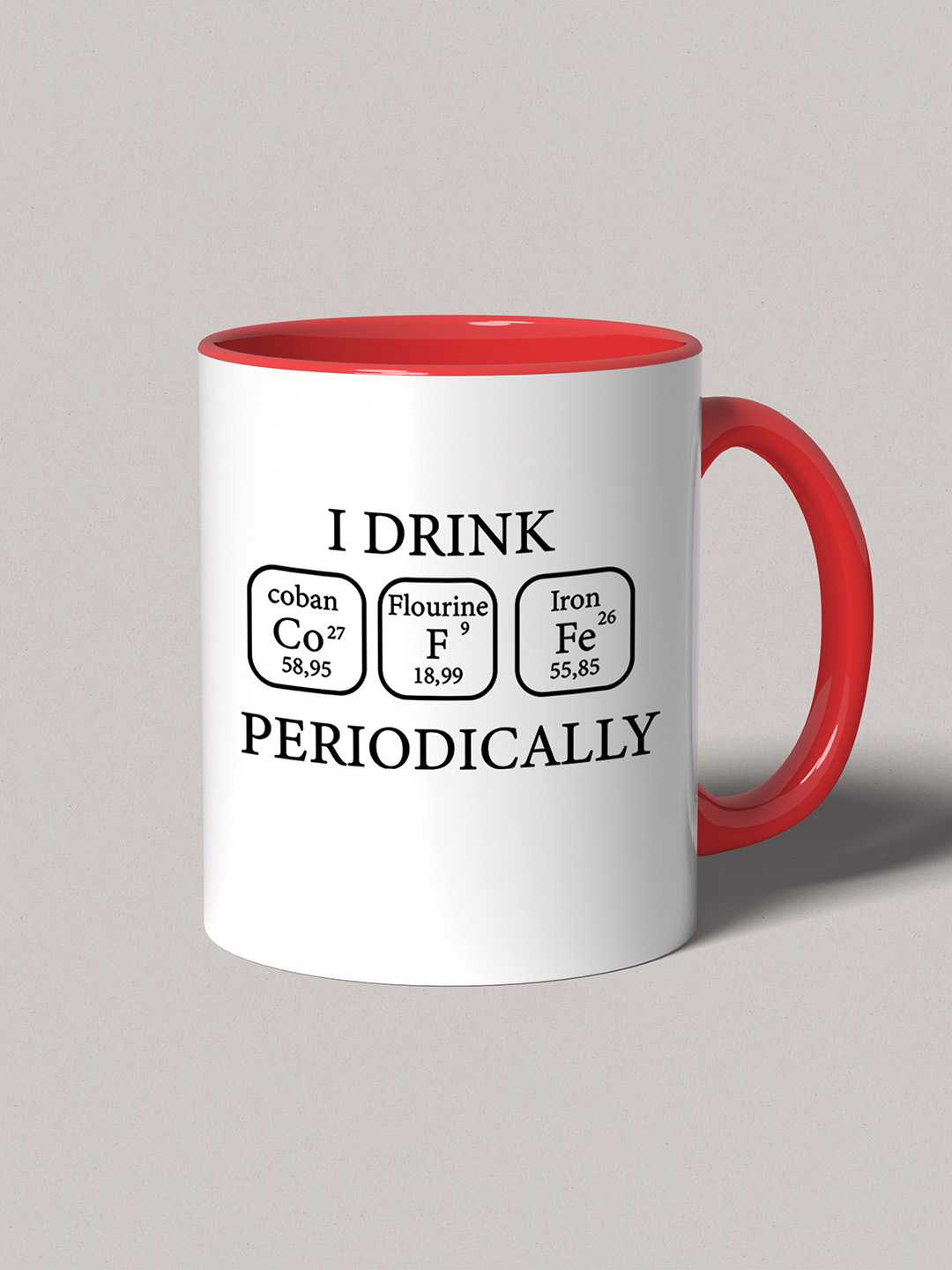 I DRINK PERIODORICALLY Graphic Printed Ceramic Mug