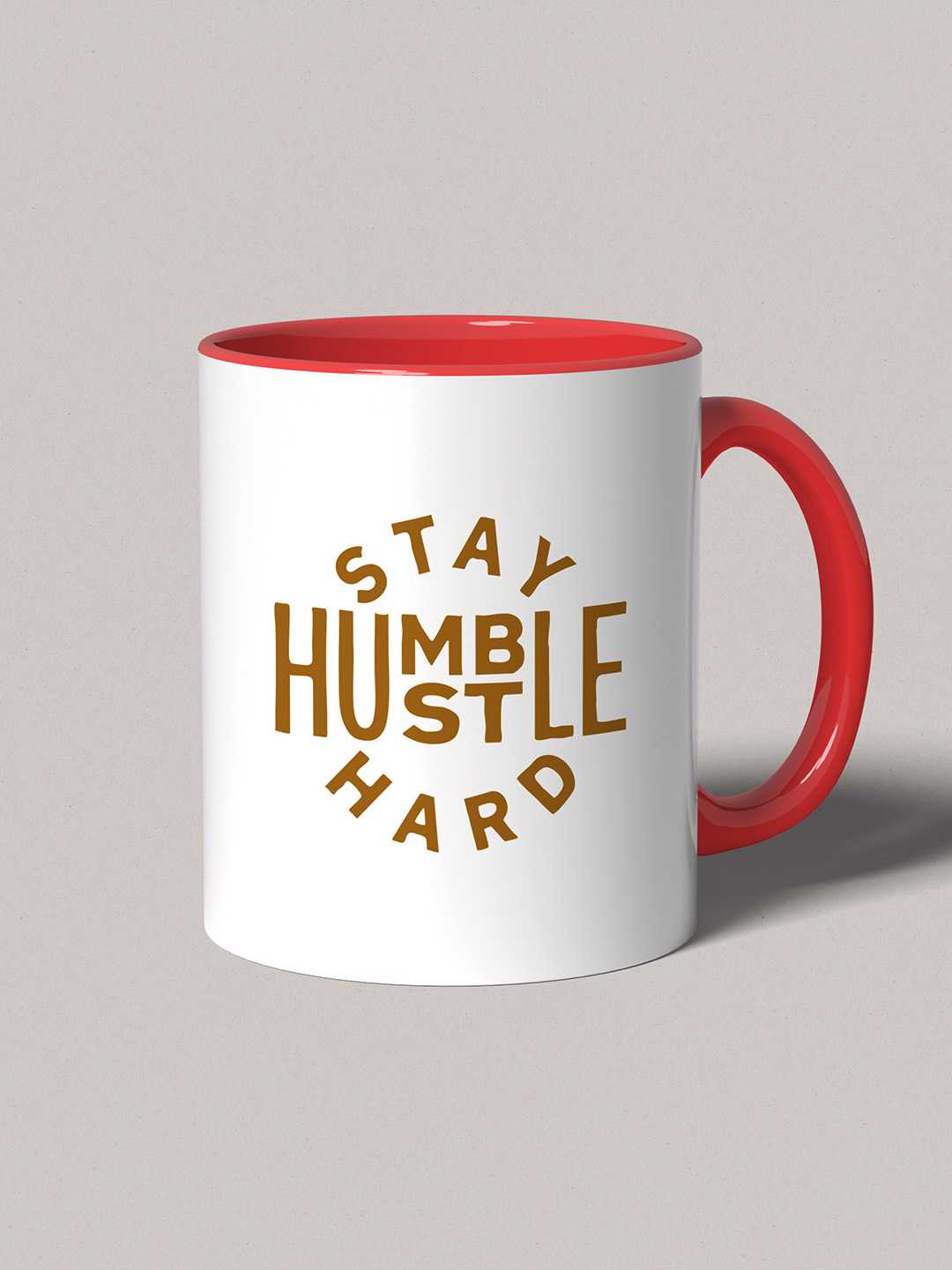 STAY HUMBLE Graphic Printed Ceramic Mug