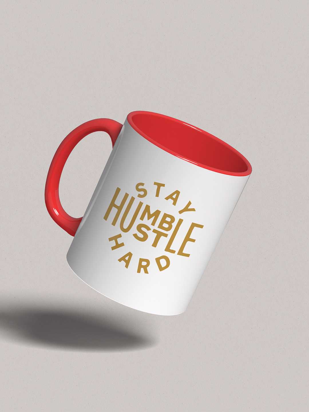 STAY HUMBLE Graphic Printed Ceramic Mug