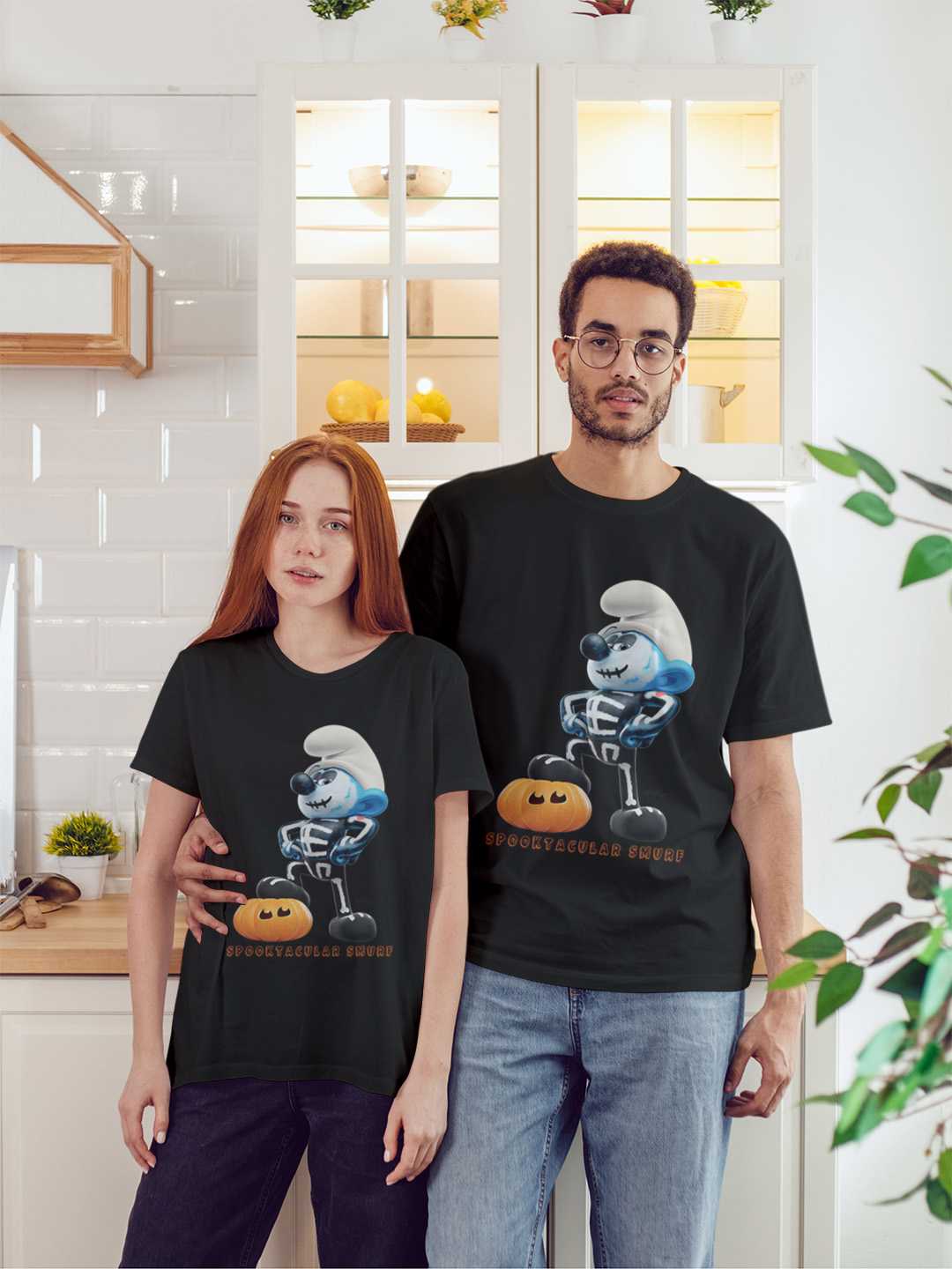 Spooktacular Smurf Regular Graphic Tee