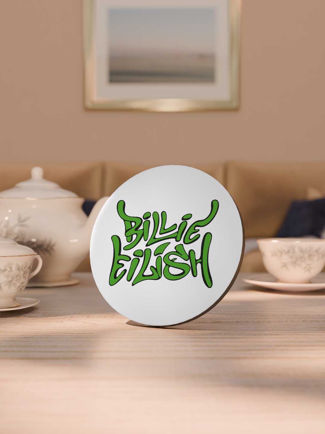 Billie Eilish Graphic Coasters - Pack of 6