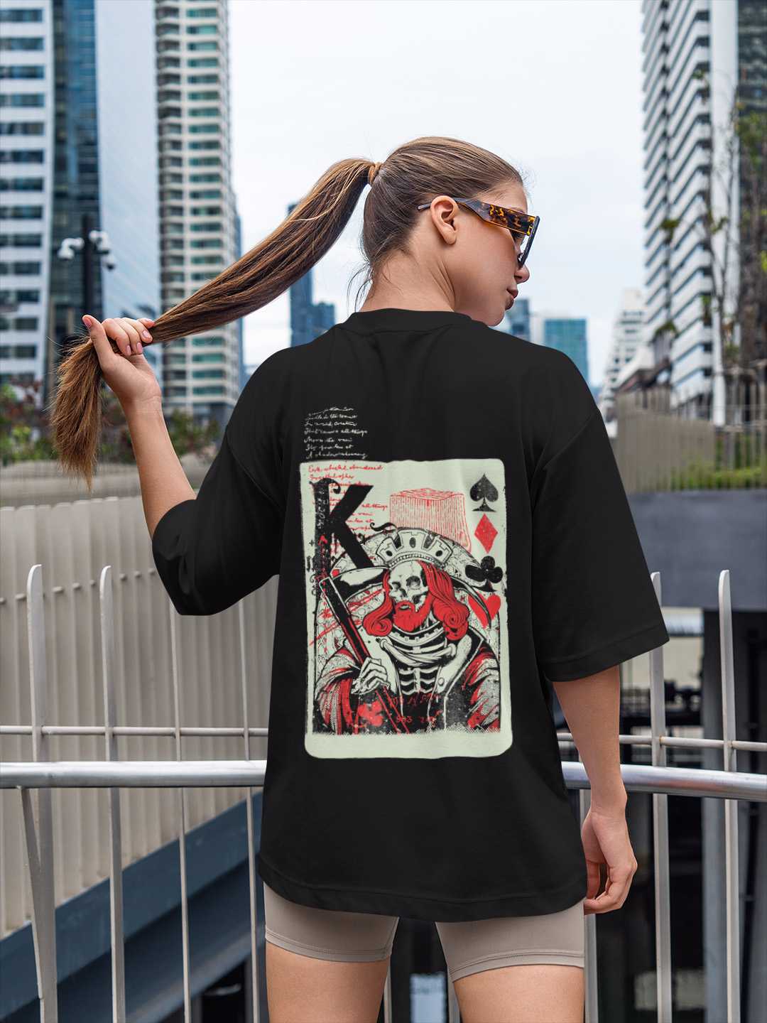 King of Spade Oversized Tee