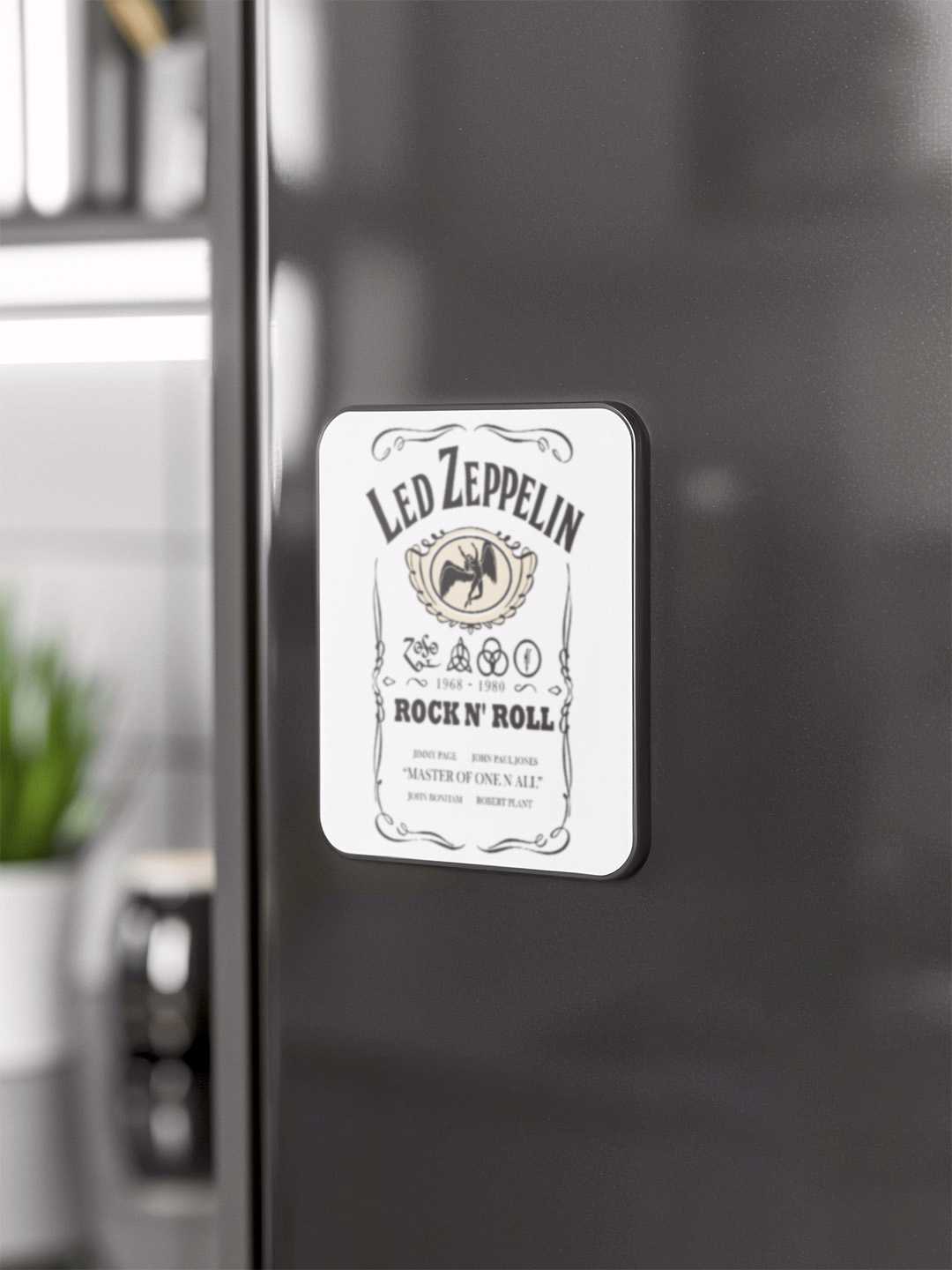 Led Zeppelin Graphic Fridge Magnet