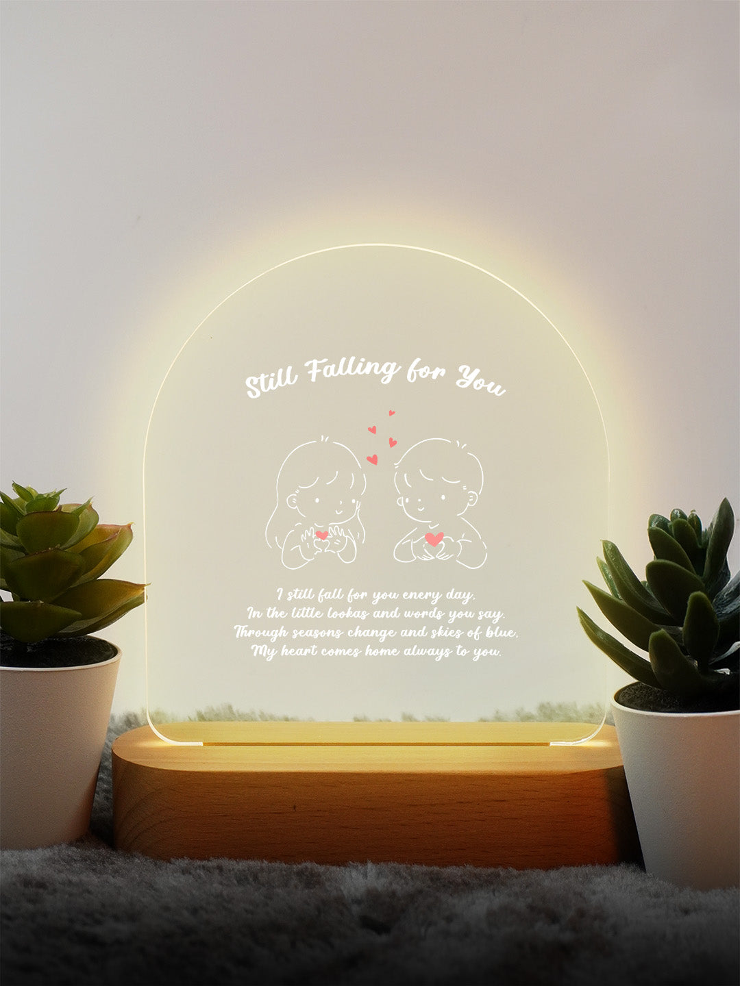 Cherished Moments LED Arcylic Frame
